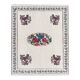 Vintage Turkish kilim, handwoven, 115x144 cm.