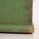 Antique green storage trunk (c.1920) #27