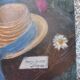 Tableau huile. Nature morte au chapeau