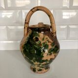Southwest glazed terracotta gargoulette.