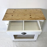 Vintage white buffet 50's
