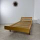 Ancienne banquette Daybed / lit réglable en bois design Holma vintage années 60