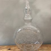 Vintage crystal carafe
