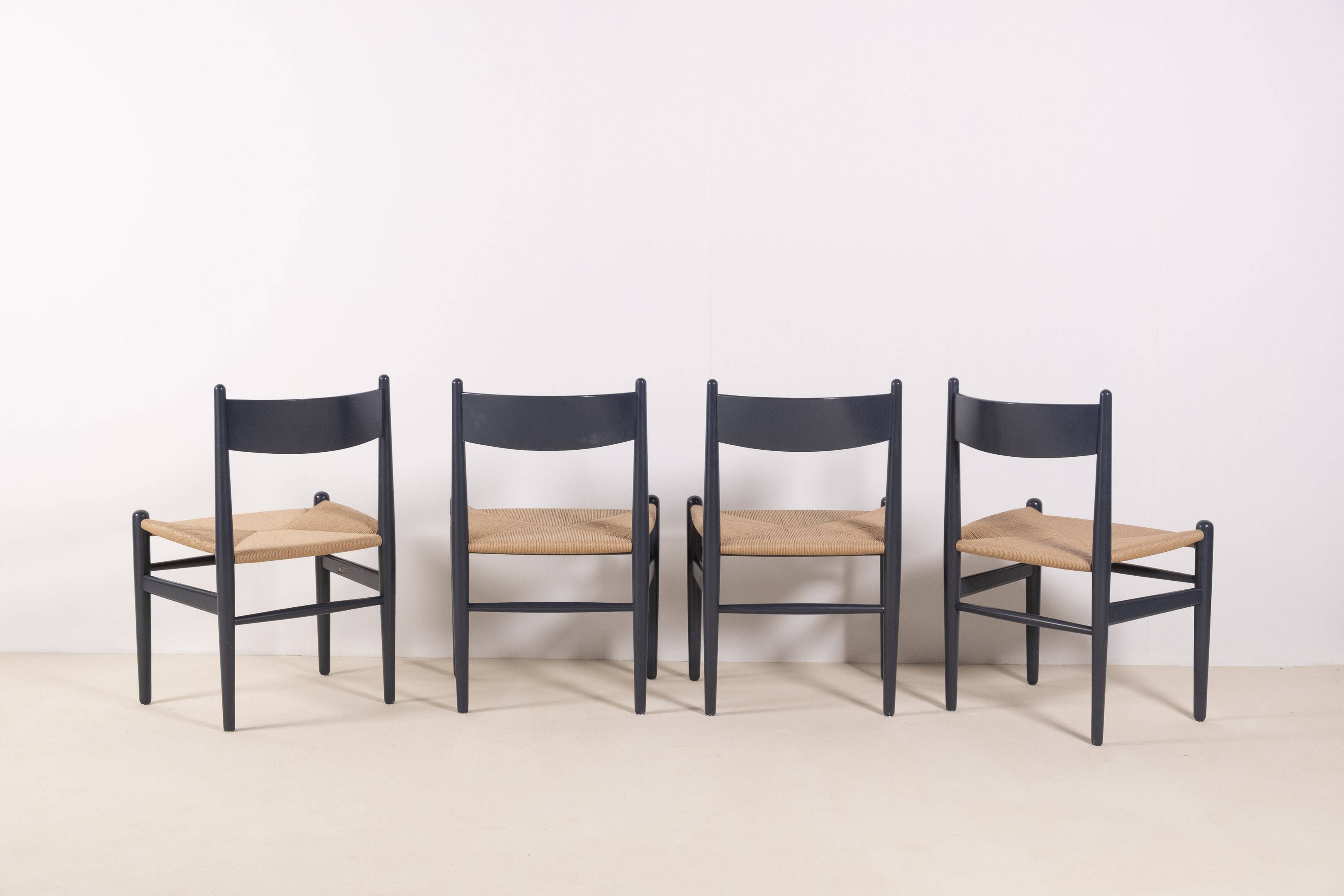 4x Hans J. Wegner Dining Chair CH36, Carl Hansen & Søn