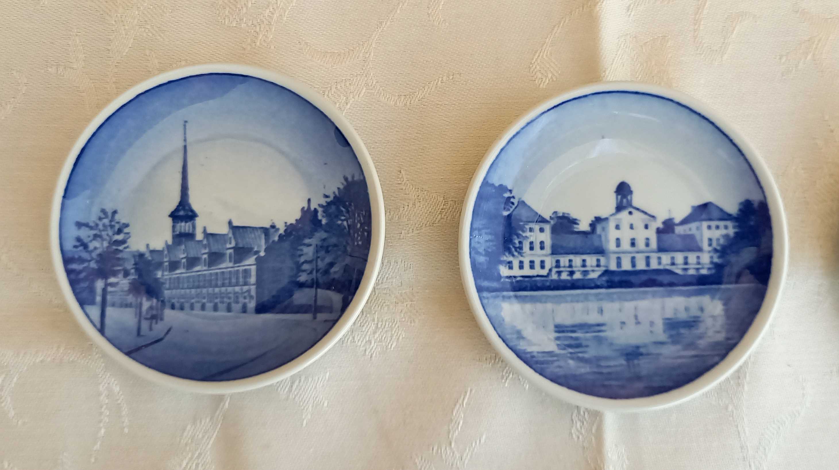 Six Royal Copenhagen Wall Dishes