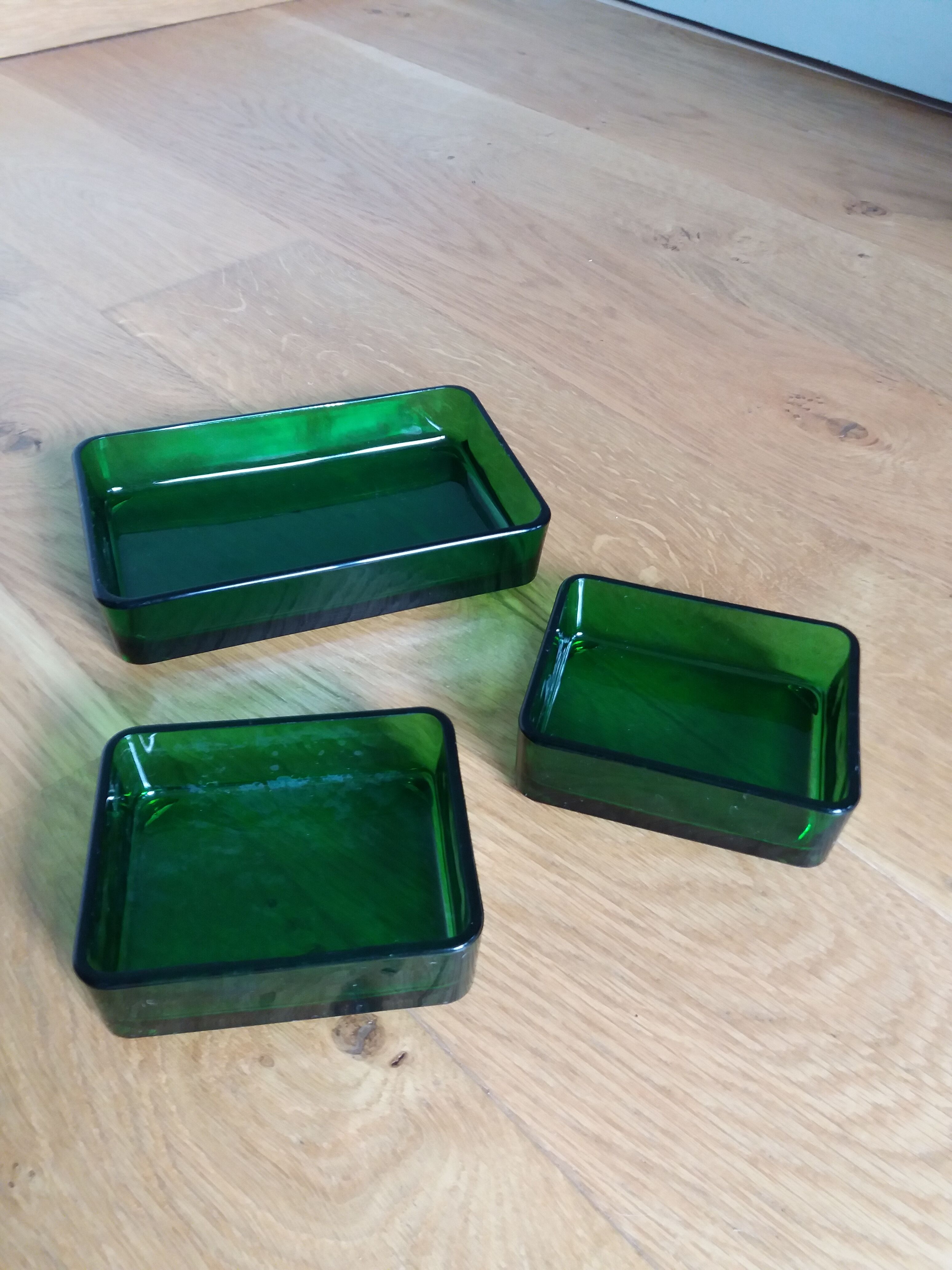 Glass ramekins