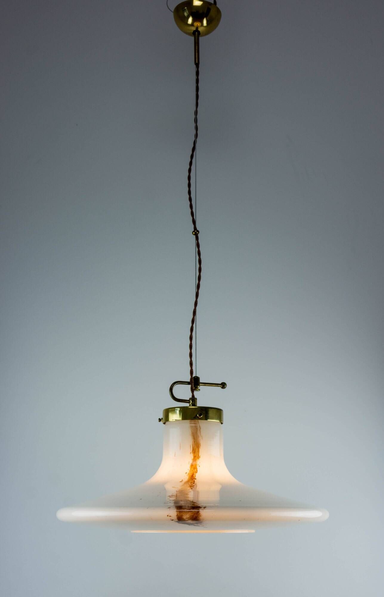Space age Peill & Putzler like Glass Pendant