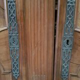 Old wooden door