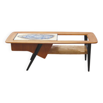 Coffee table "bar" model 210 by Alfred Hendrickx for Belform 1956