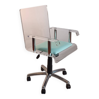 Transparent office armchair design Marais International MG4