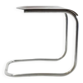Bauhaus Chrome Mücke & Melder Stool, Mart Stam / Signed, 1930s