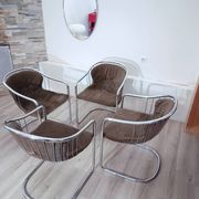 Cantilever Chairs by Gastone Rinaldi for Rima 1970s