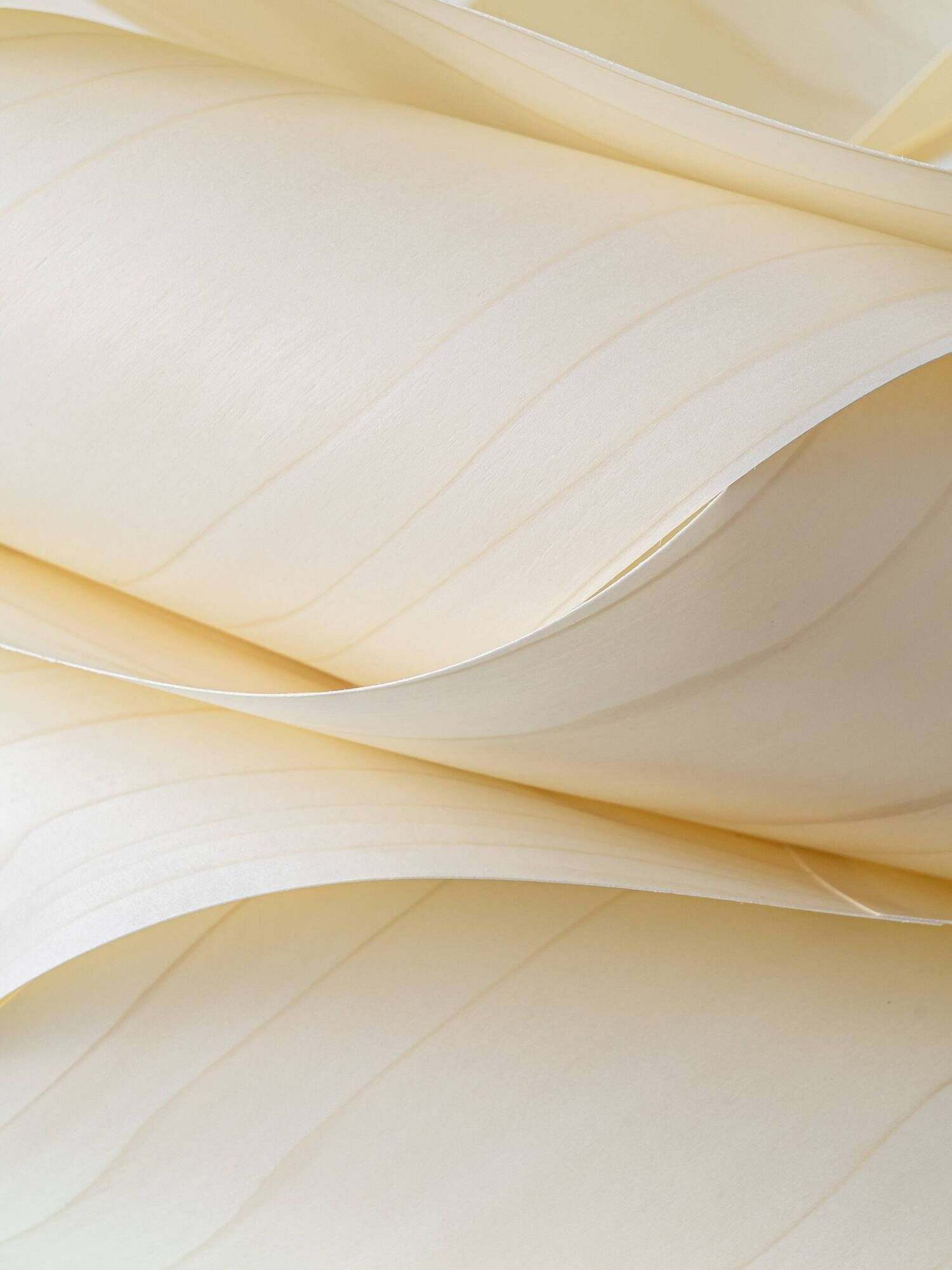 Modern Sculptural Table Lamp in Ceramic and Wood, Organic Style: "Cántaro Cloud" with Wings
