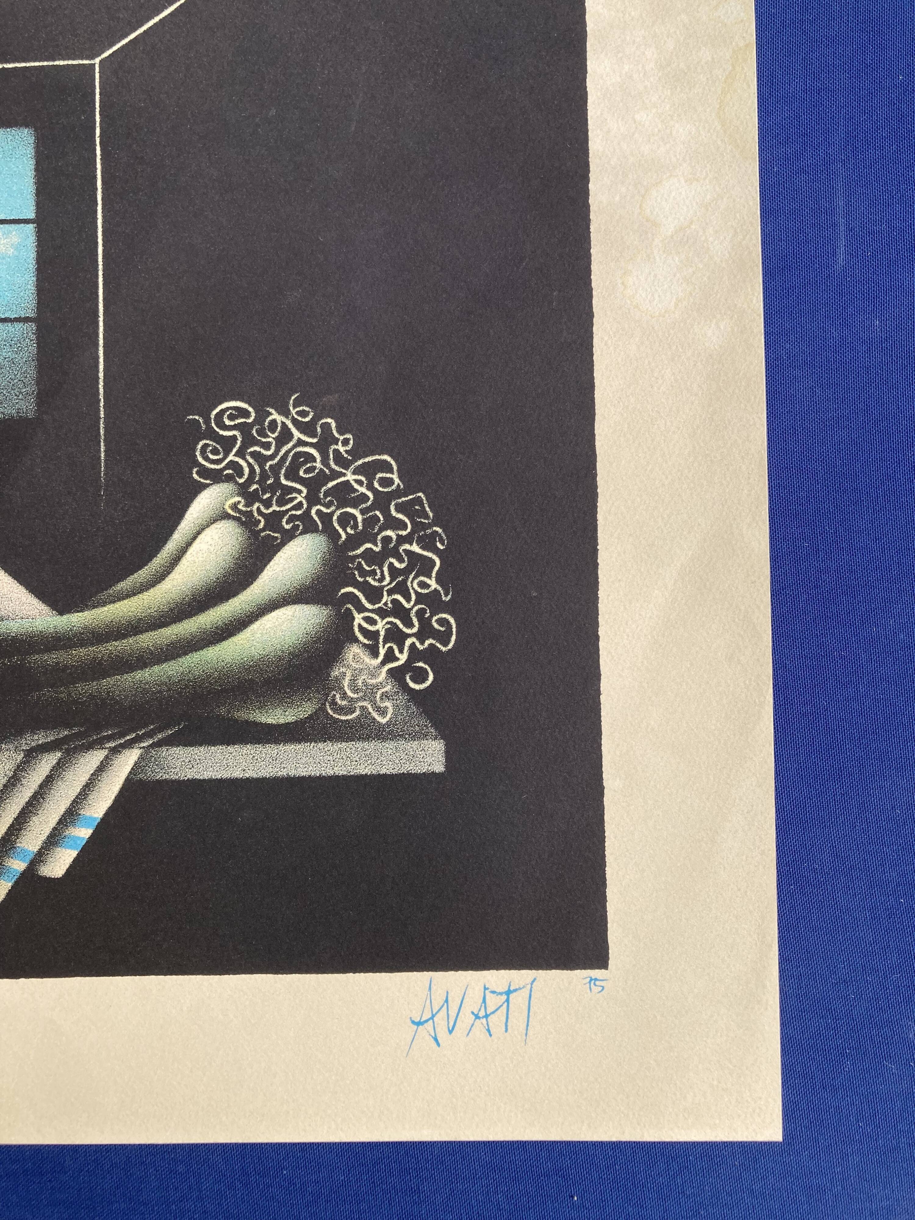 Vintage Mario Avati poster