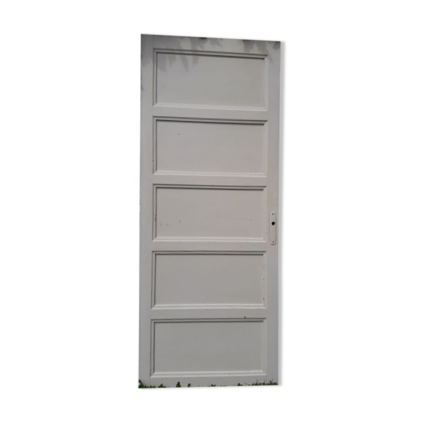 Porte vintage panneautée