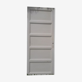 Door vintage paneled