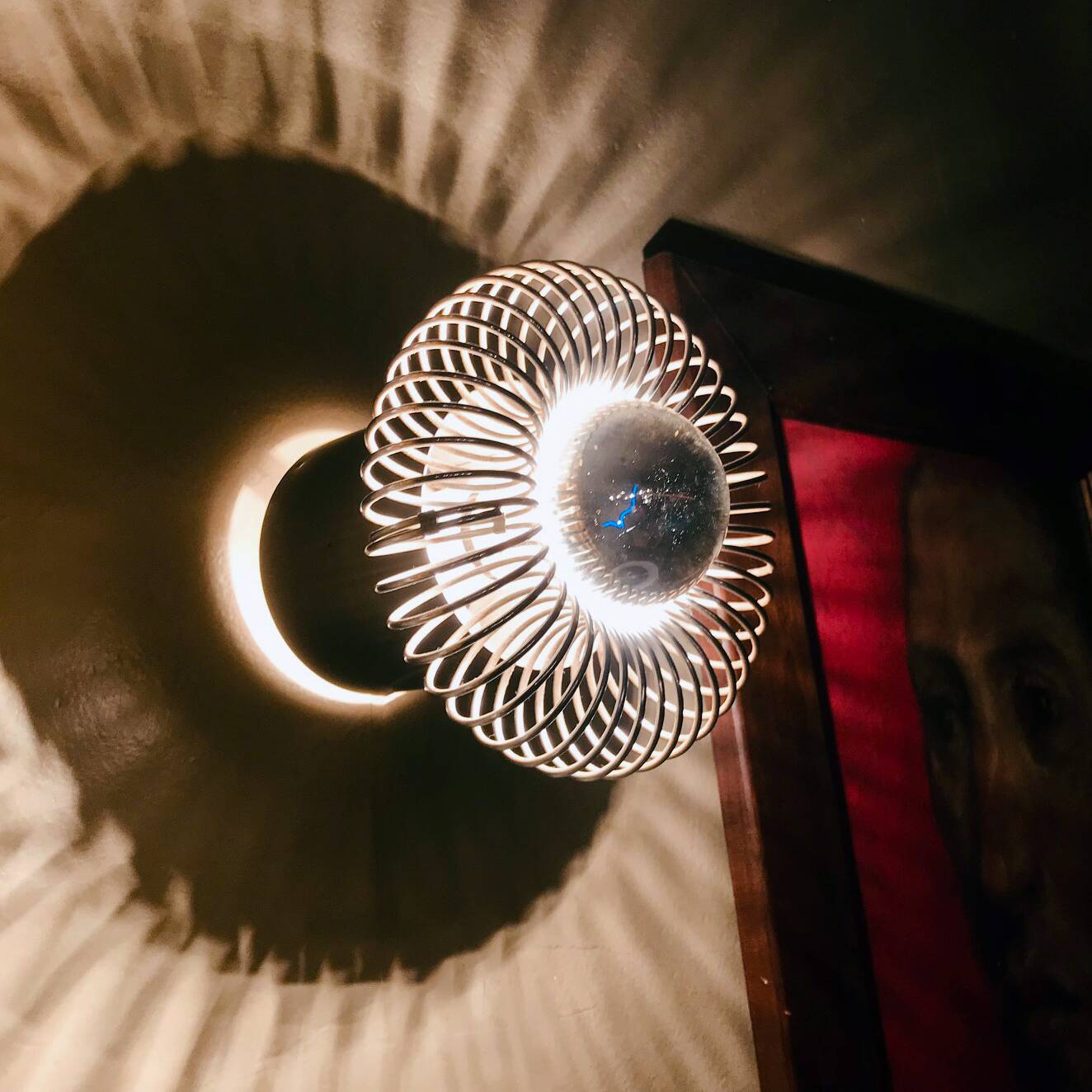 Vintage Wall Lights • Philippe Rogier • Oxar • Luminox • Space Age • 1972