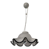 Murano glass flower pendant from the 1970s