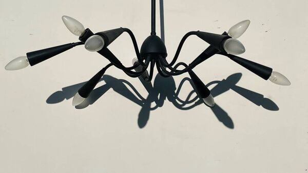 Lustre 9 branches. Vintage 50s