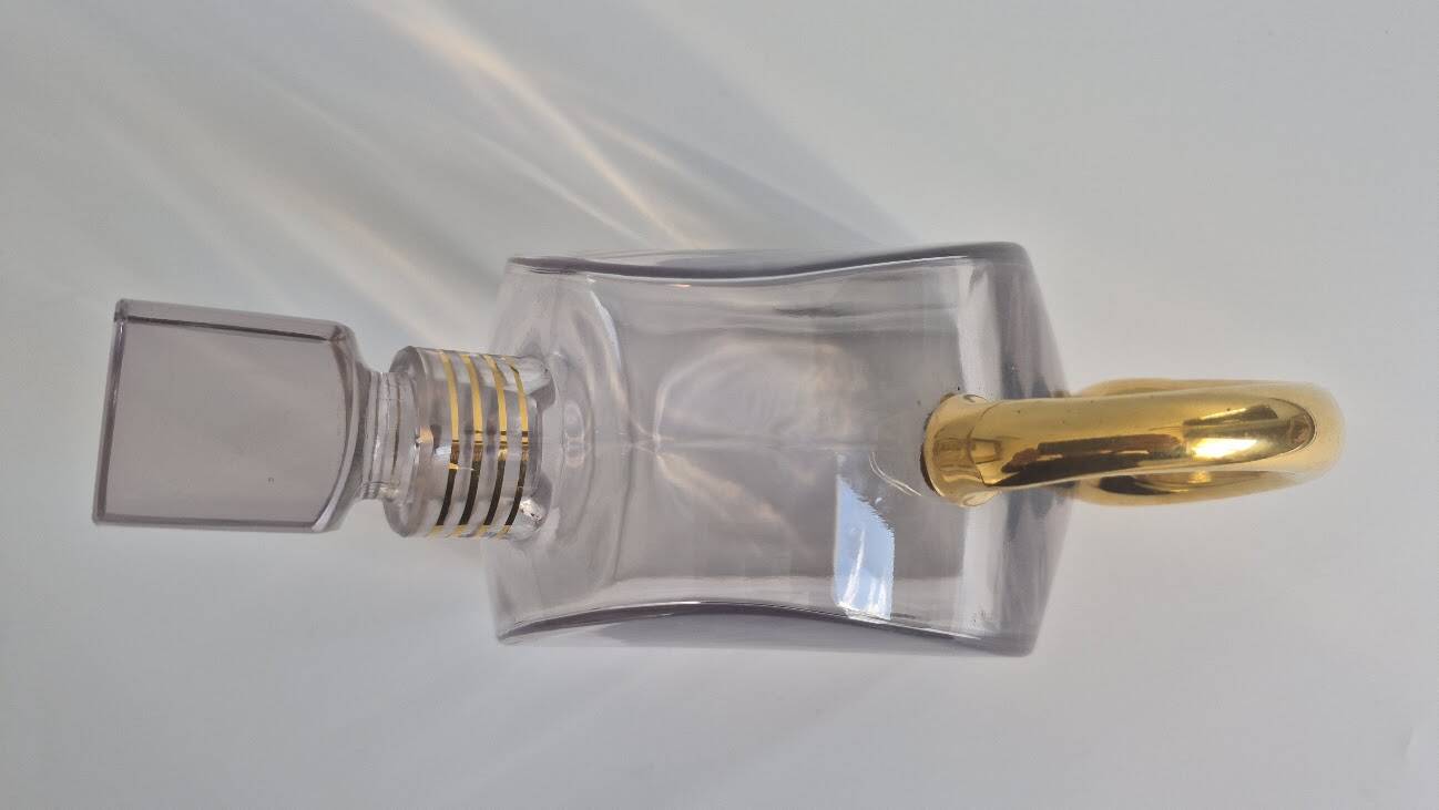 Art Deco glass carafe