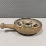Ceramic candlestick from Danish Søholm 1980s.