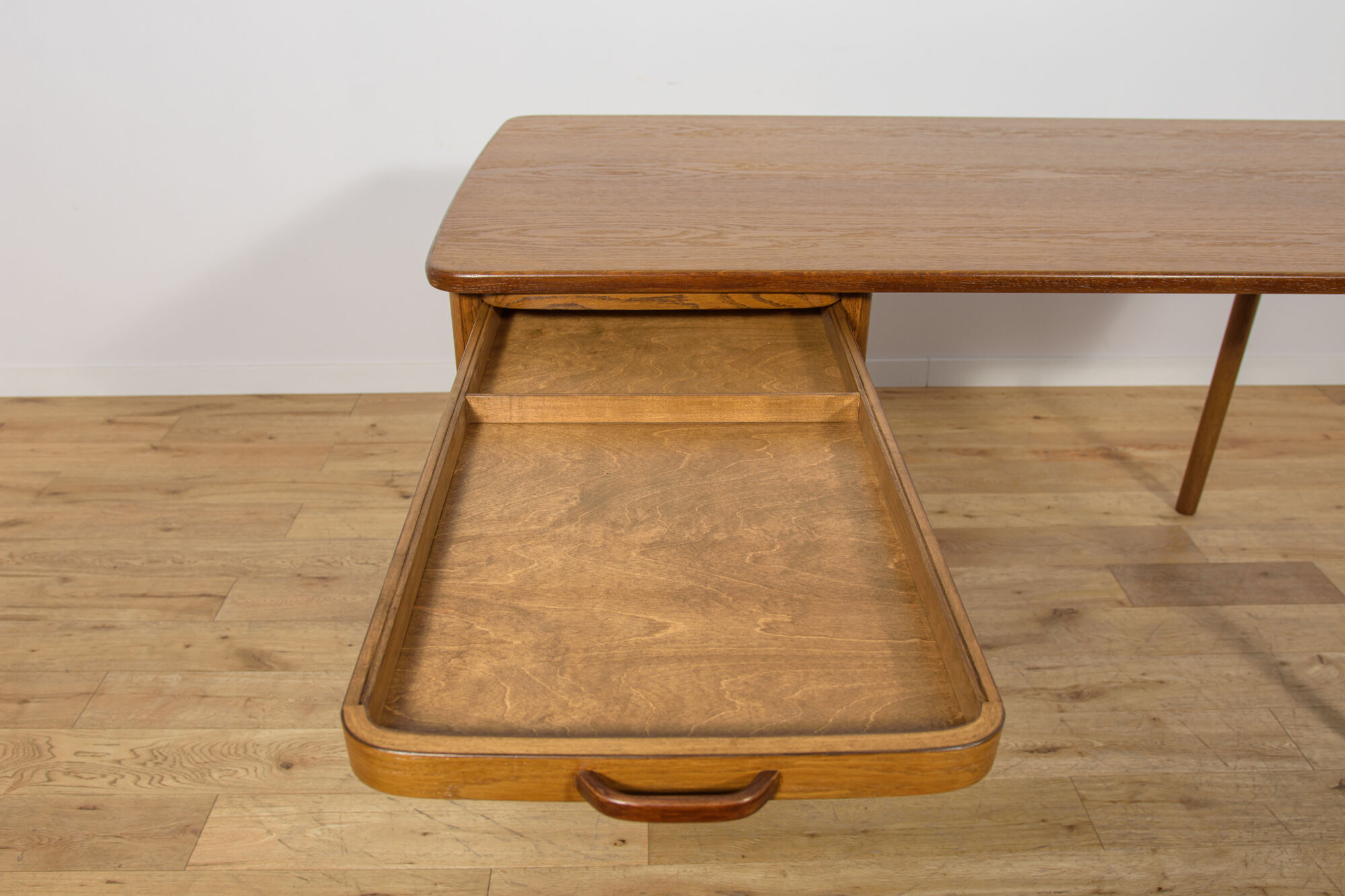 Art Deco Oak Desk by Gunnar Ericsson for Åtvidaberg / Facit AB, Sweden, 1950s