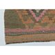 1970s Vintage Turkish Oushak Handmade  Tan Runner Rug  140x322
