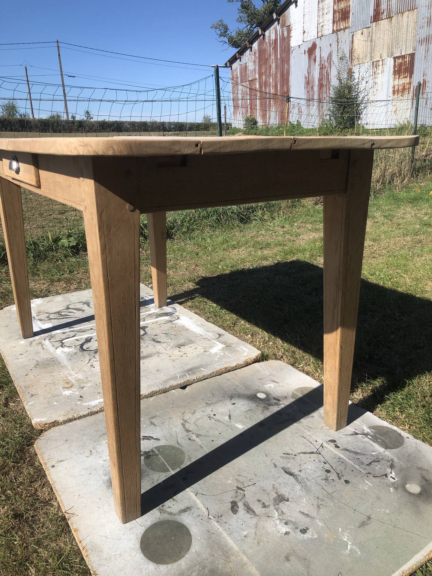 Old table.