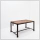 Brutalist Spanish Iron and Tile Coffee Table - circa 1920s