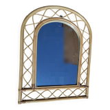 Bamboo arch mirror