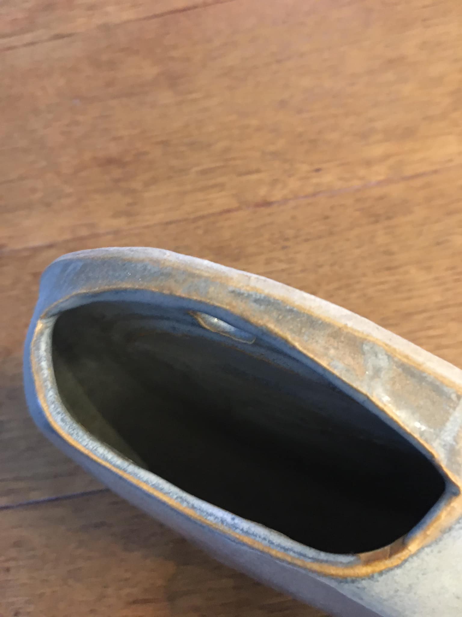 Wall ceramic signed PK (Poteries de Kerbenoen) by ceramist Michel Vergnes