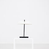 Lampe de bureau Blanc Negro Evoluon par Louis Kalff pour Philips, années 1950.