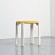 Set of two chairs and a stool by Bruno Rey, Dietiker, circa 1975.