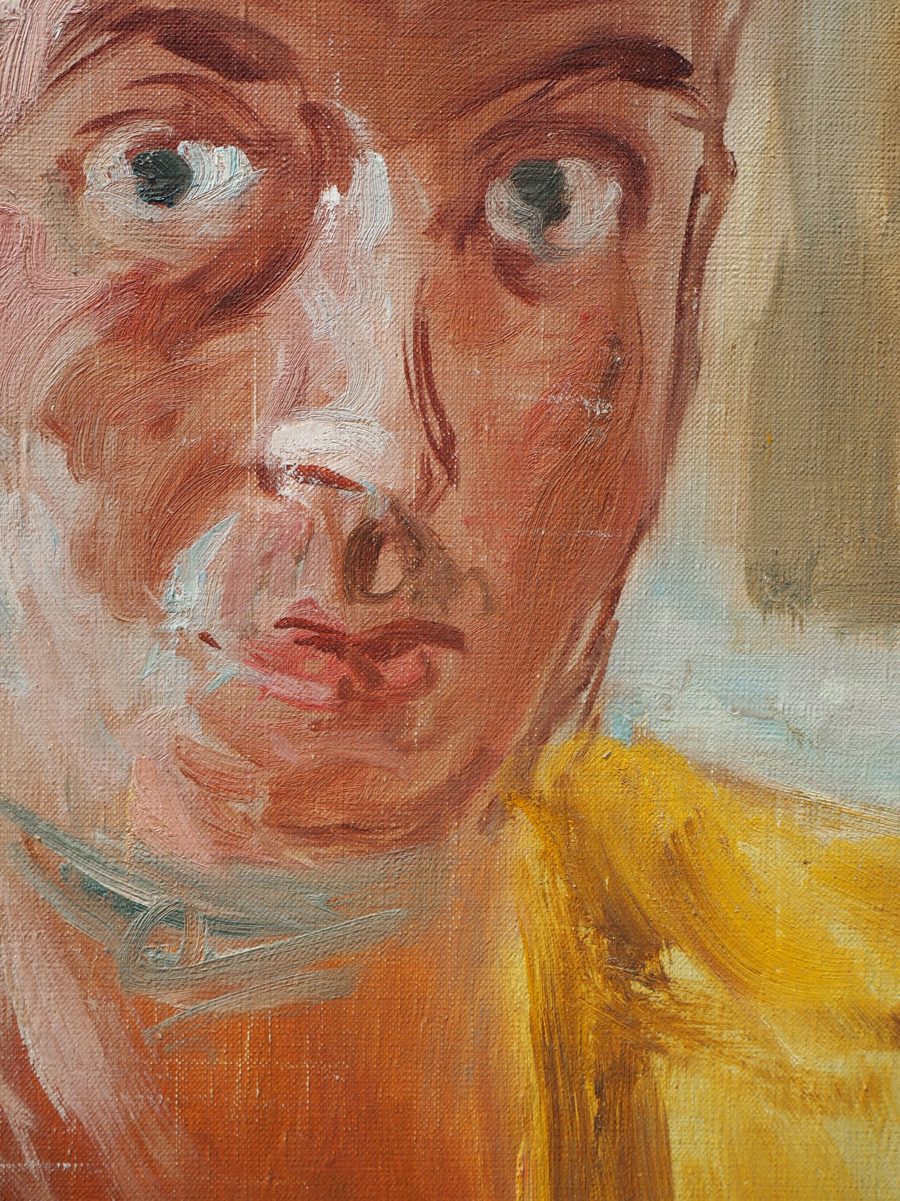 Self-portrait by Pierre-Laurent Brenot