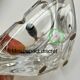 Crystal ashtray/pen holder signed DAUM