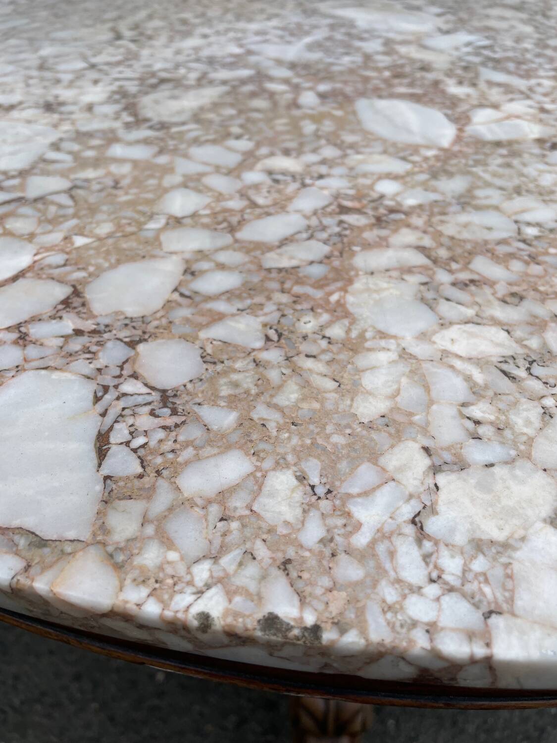 Drum table, 19th century mahogany pedestal table