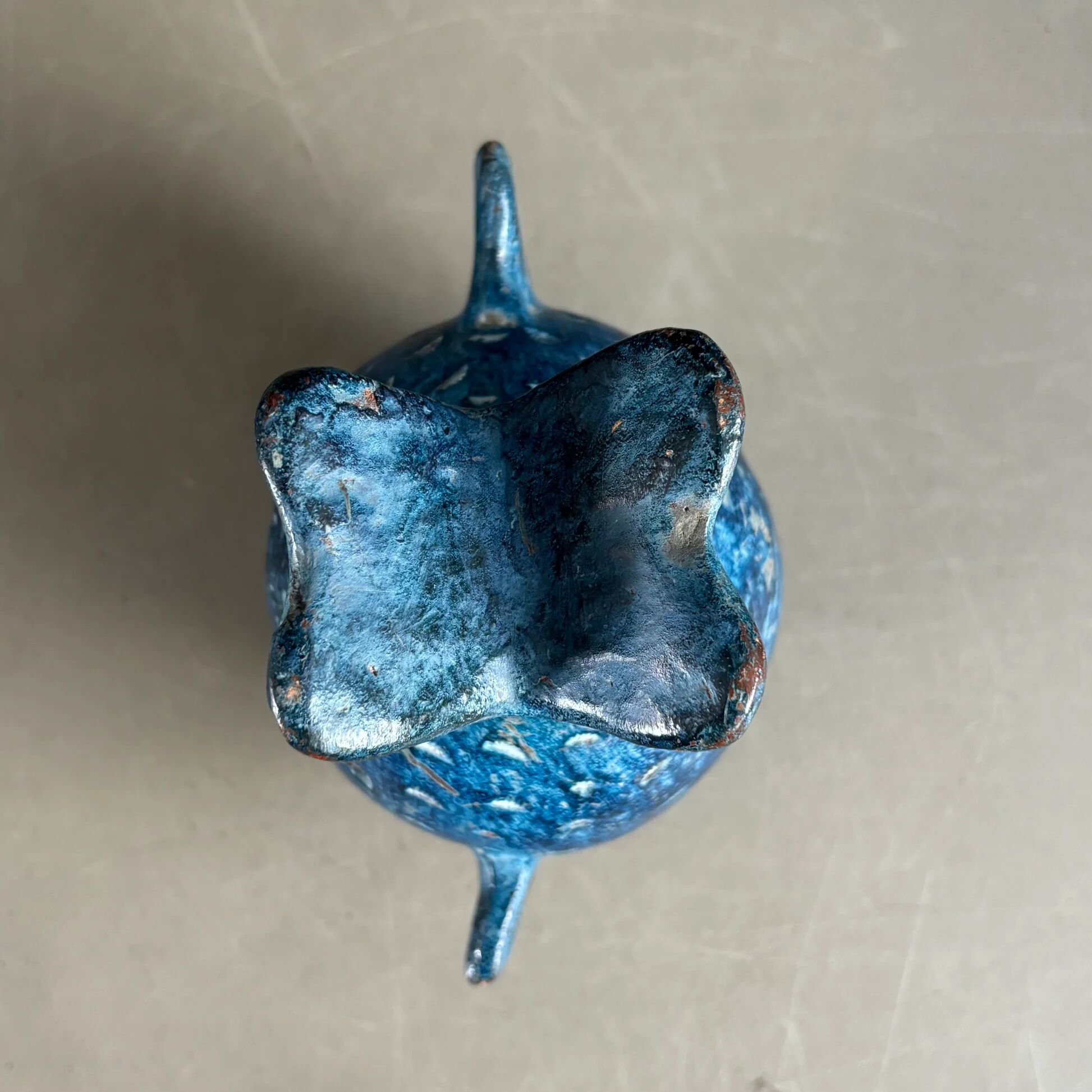 Vase - vintage ceramic fish ashtray