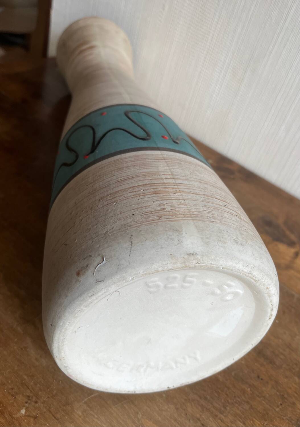 Large Scheurich ceramic vase 525, West Germany 1960s