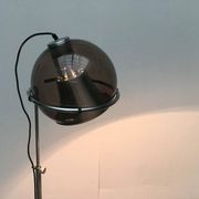 Lampe sur pied boule de l'espace moyen siècle néerlandais de Gepo, années 1960