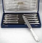 Boulenger Rambouillet, 12 silver-plated table knives, excellent condition.