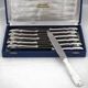 Boulenger Rambouillet, 12 silver-plated table knives, excellent condition.