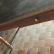Walnut farmhouse table