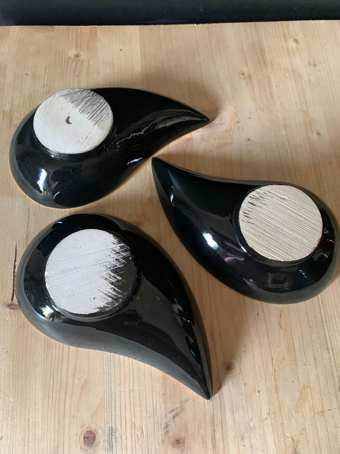 Vintage multicolor ceramic ramekins