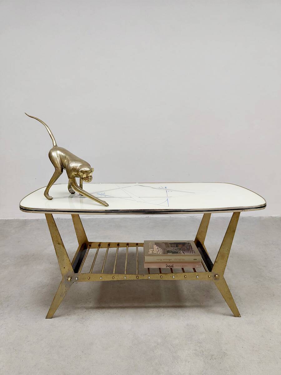 Midcentury Italian sixties design coffee table