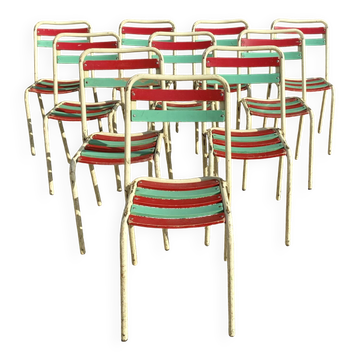 Chaises Tolix