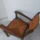 Vintage brutalist armchair