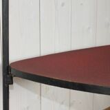 50s tripod floor lamp with shelf