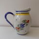 Earthenware Henriot Quimper numbered jug