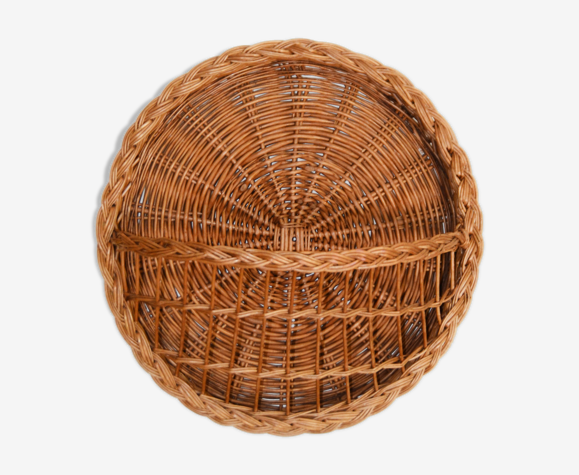 Corbeille, panier en rotin, osier