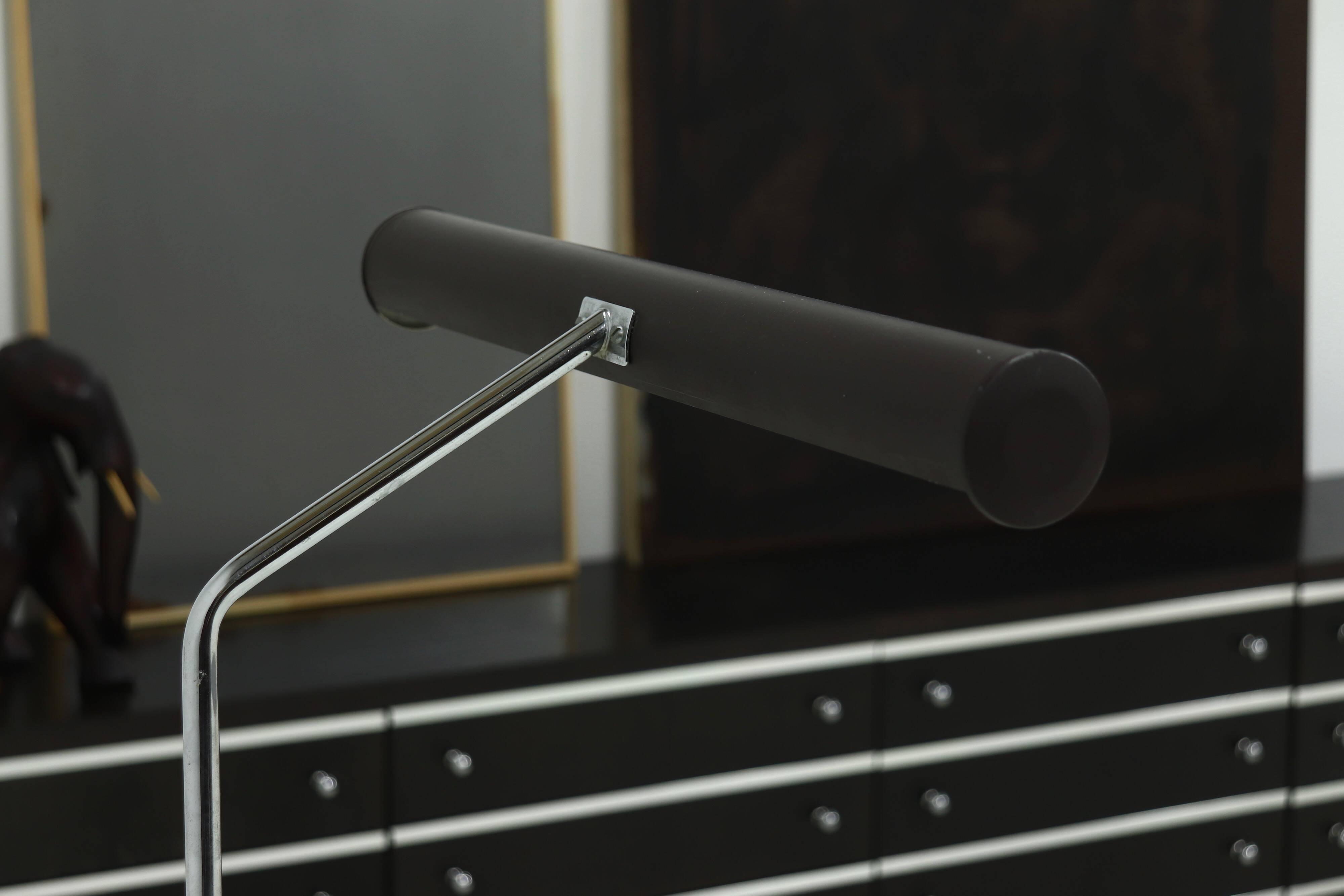 Vintage Fluorescent Tubular Desk Lamp 1970s
